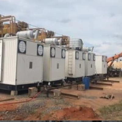 Нігерія 20 × 600 кВт, 2 × 500 кВт генератори природного газу