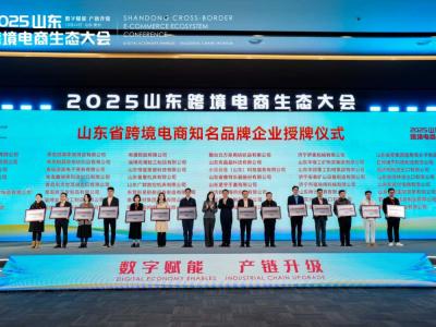 CNPC Jichai нагороджена як «Ключове підприємство відомого бренду для розвитку транскордонної електронної комерції провінції Шаньдун»